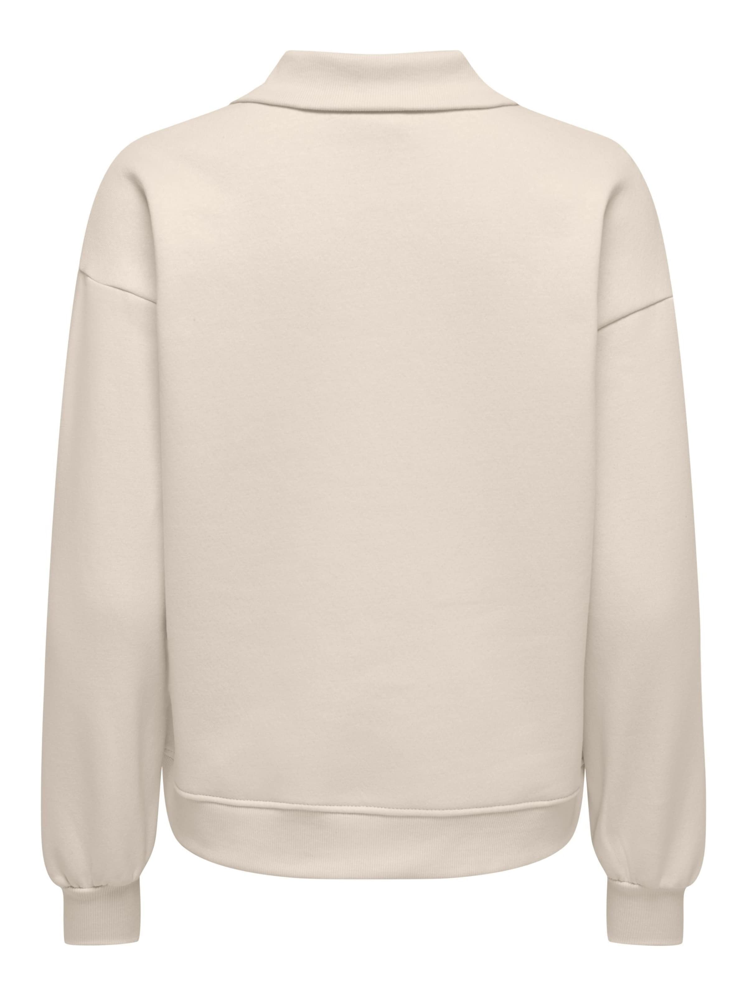 ONLY Sweatshirt 'ONLCoralie' i beige