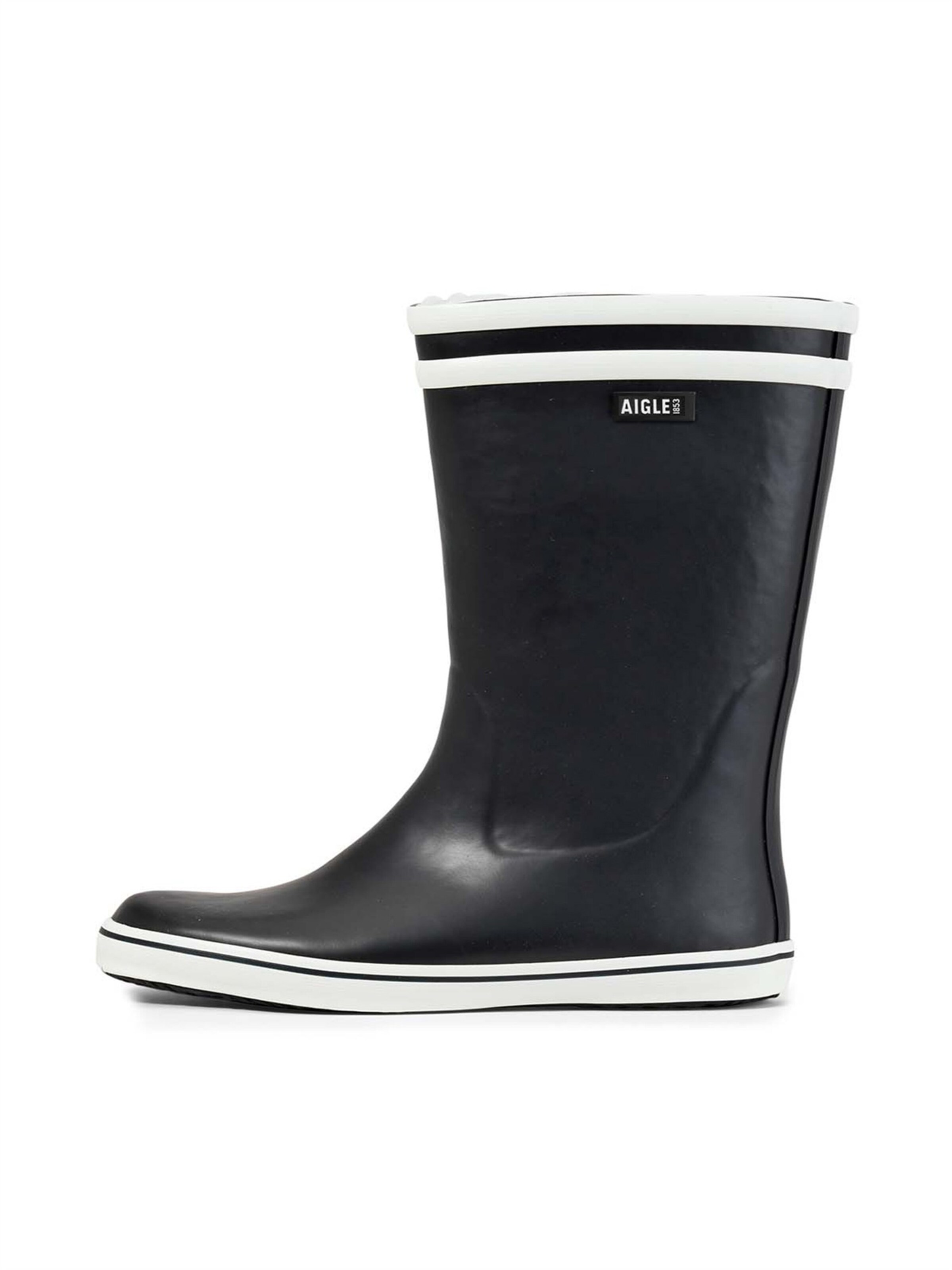 AIGLE Rubber Boots in Blue: front