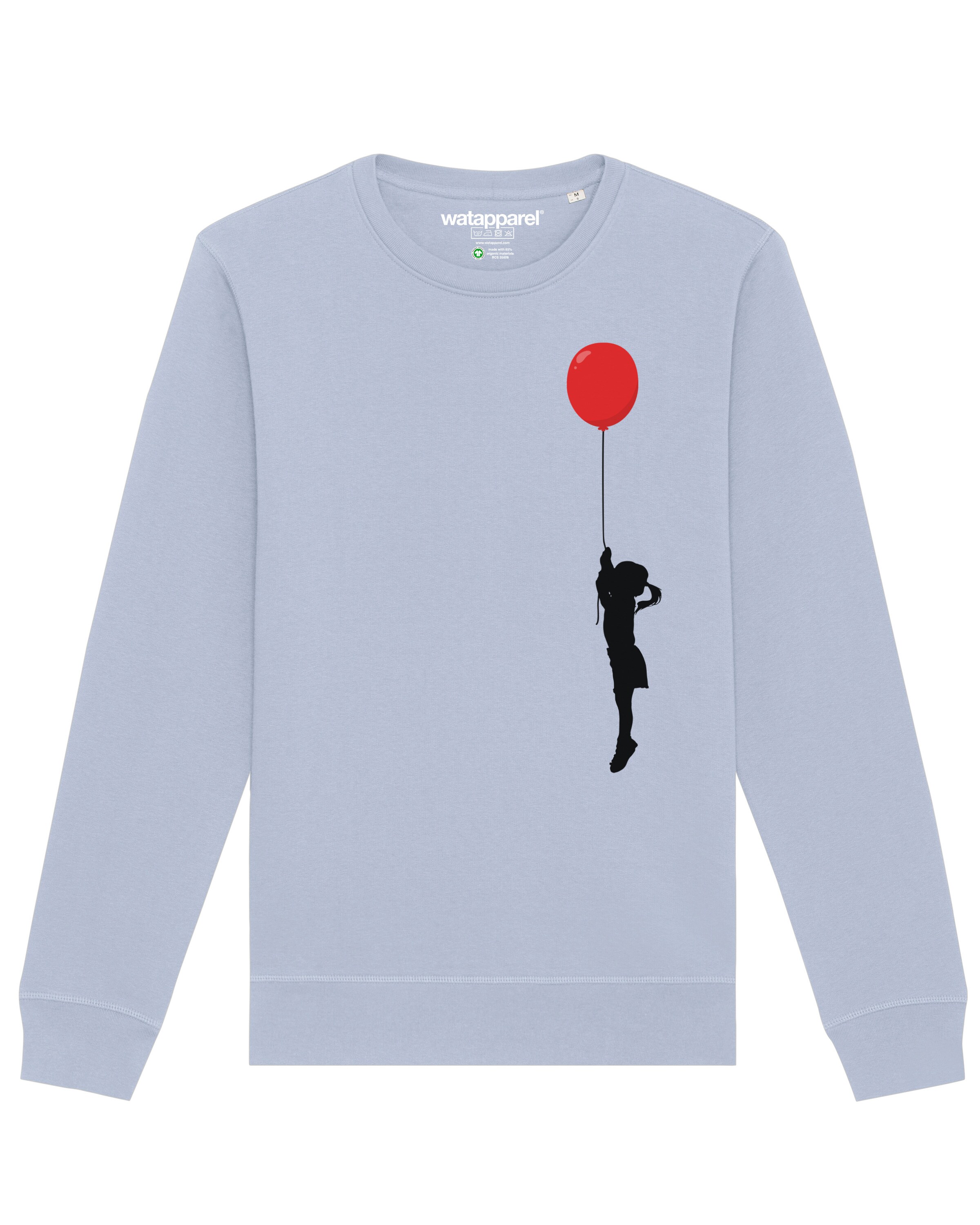 Felpa di Watapparel in blu: frontale