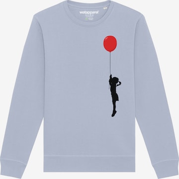 Felpa di Watapparel in blu: frontale