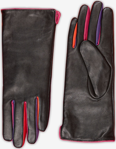 mywalit Fingerhandschuhe in M in lila / hellpink / rot / schwarz, Produktansicht
