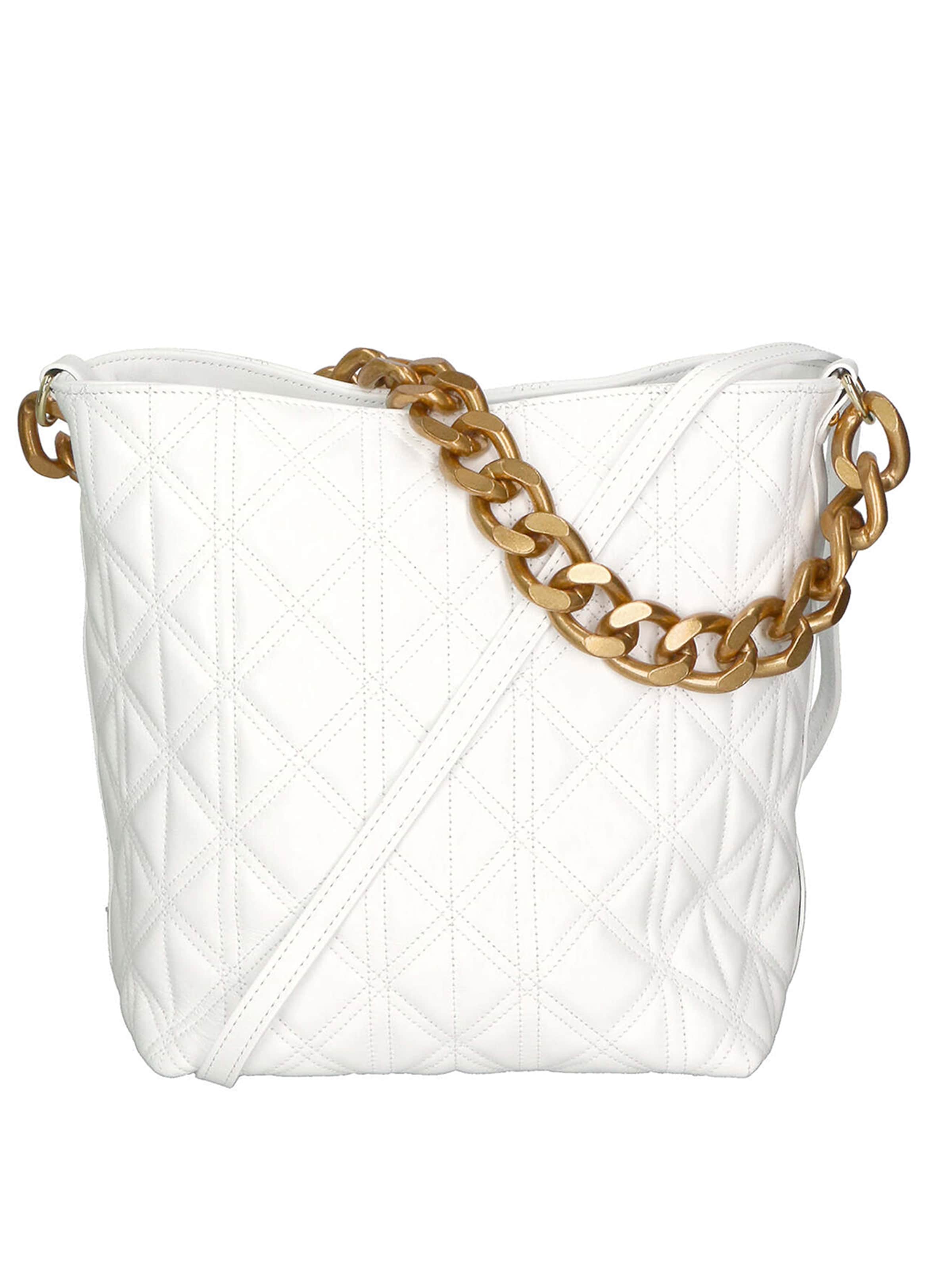 Gave Lux Schoudertas in Wit: voorkant