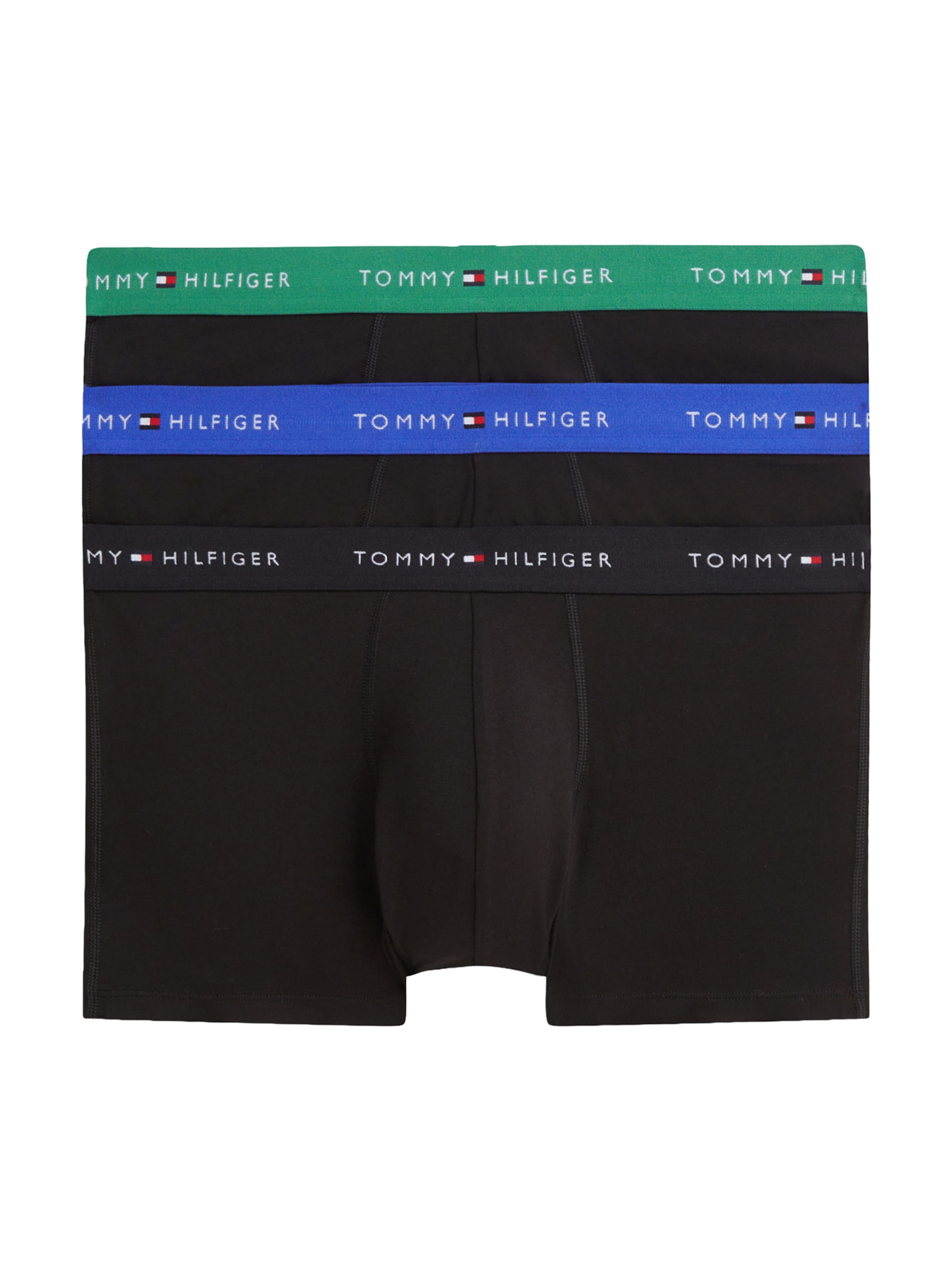 Boxeri de la Tommy Hilfiger Underwear pe negru: față