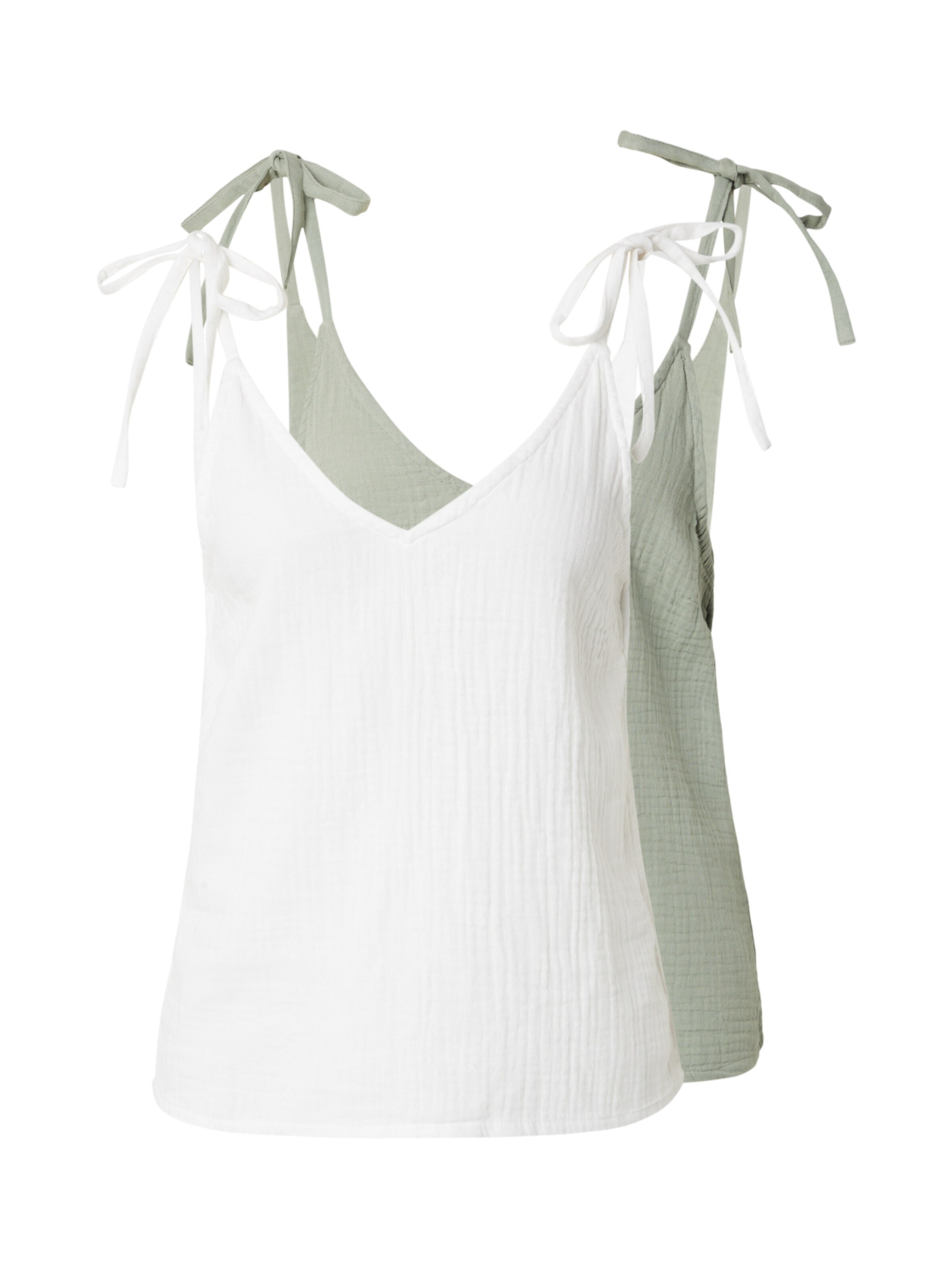 ABOUT YOU Top 'Danika' in Groen: voorkant