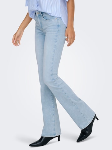 ONLY Baggy Jeans 'Blush' in Blauw