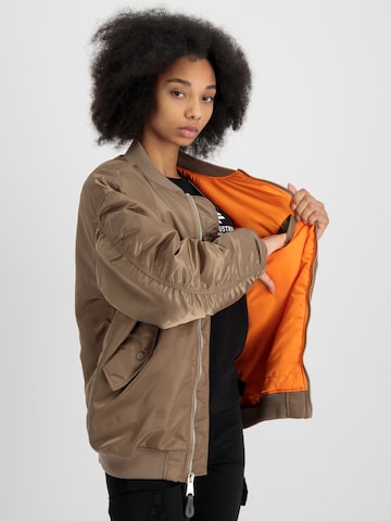 Veste mi-saison 'Ma-1' ALPHA INDUSTRIES en marron