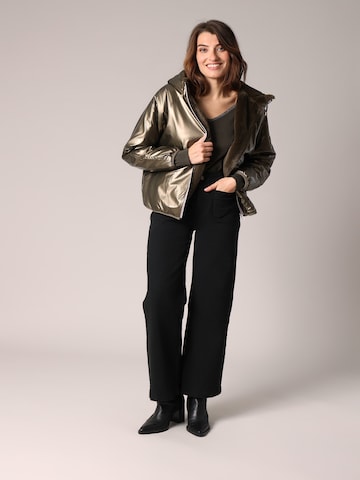 Deeluxe Winterjas ' ISSIA ' in Groen