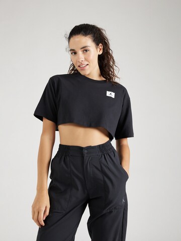Jordan T-Shirt in Schwarz: Vorderseite