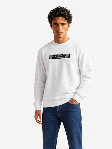 Felpa '7M002425 AF10377' di EA7 Emporio Armani in bianco