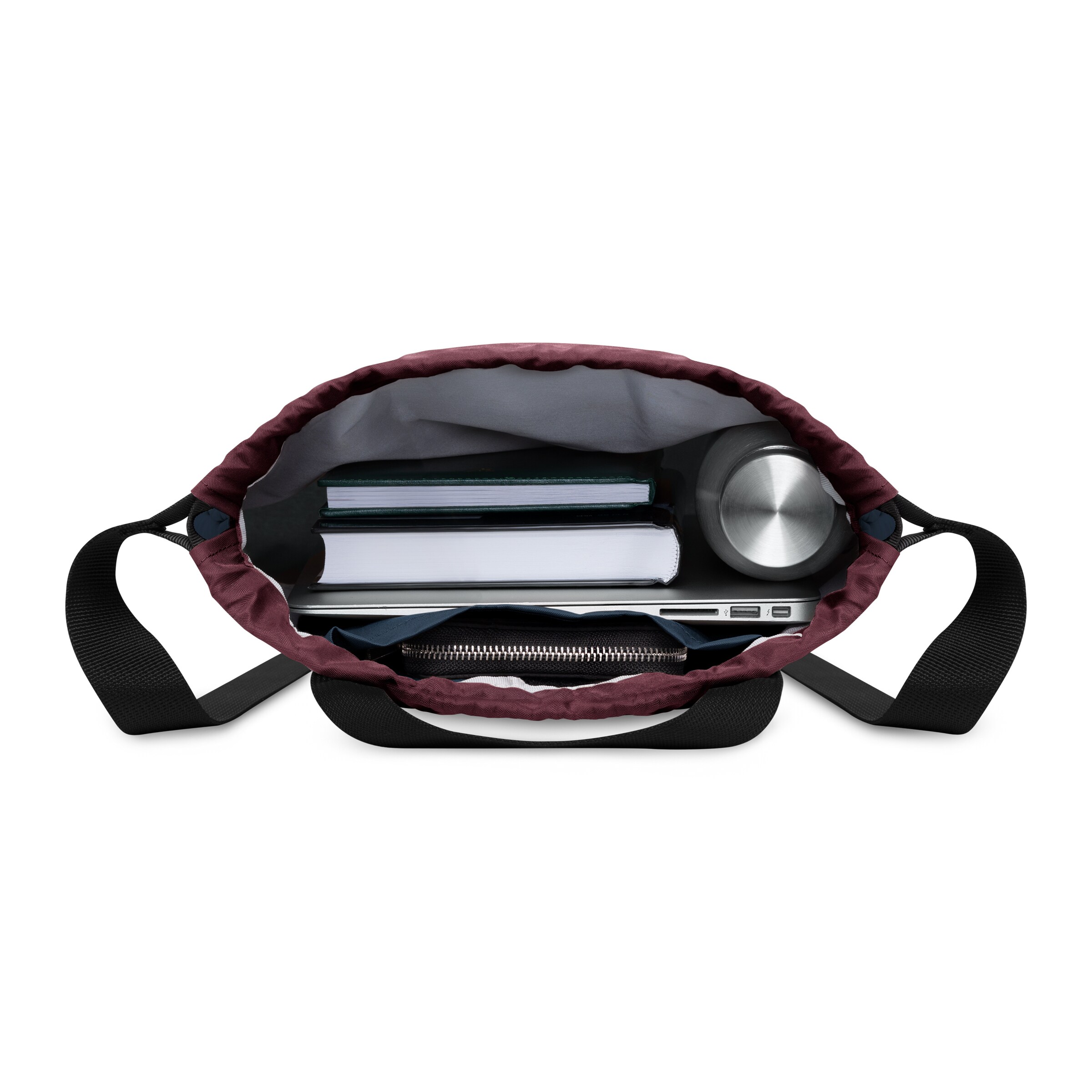LARKSON Gym bag 'No 7' in Blue: top