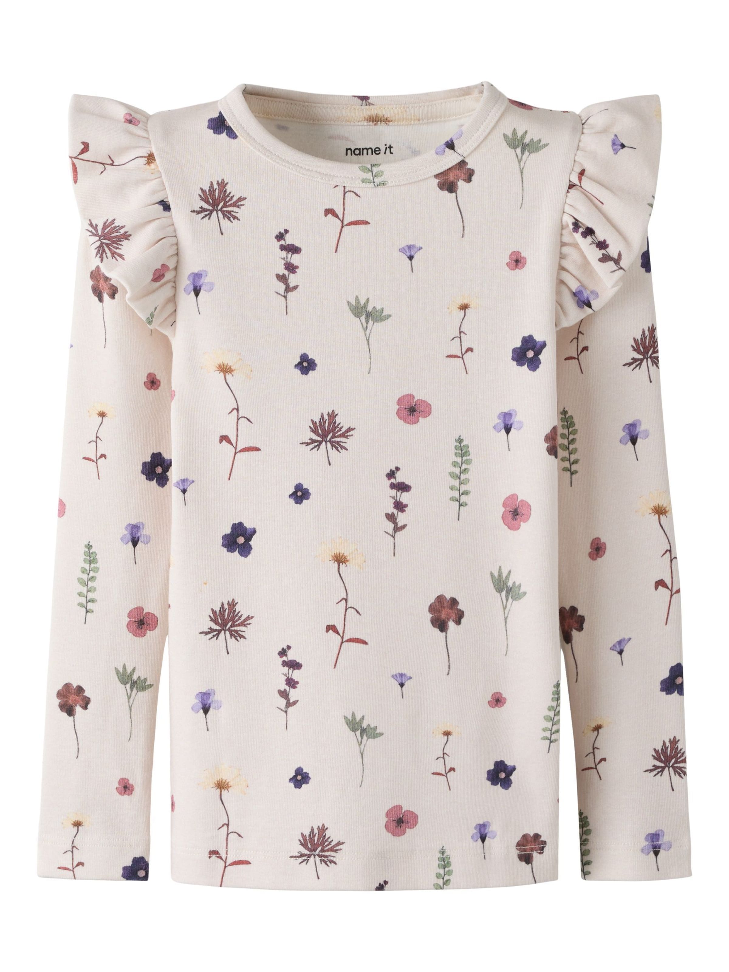 NAME IT - Camiseta en lila: frente