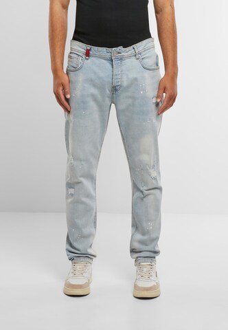 2Y Premium Slim fit Jeans 'Carlos' in Blue: front