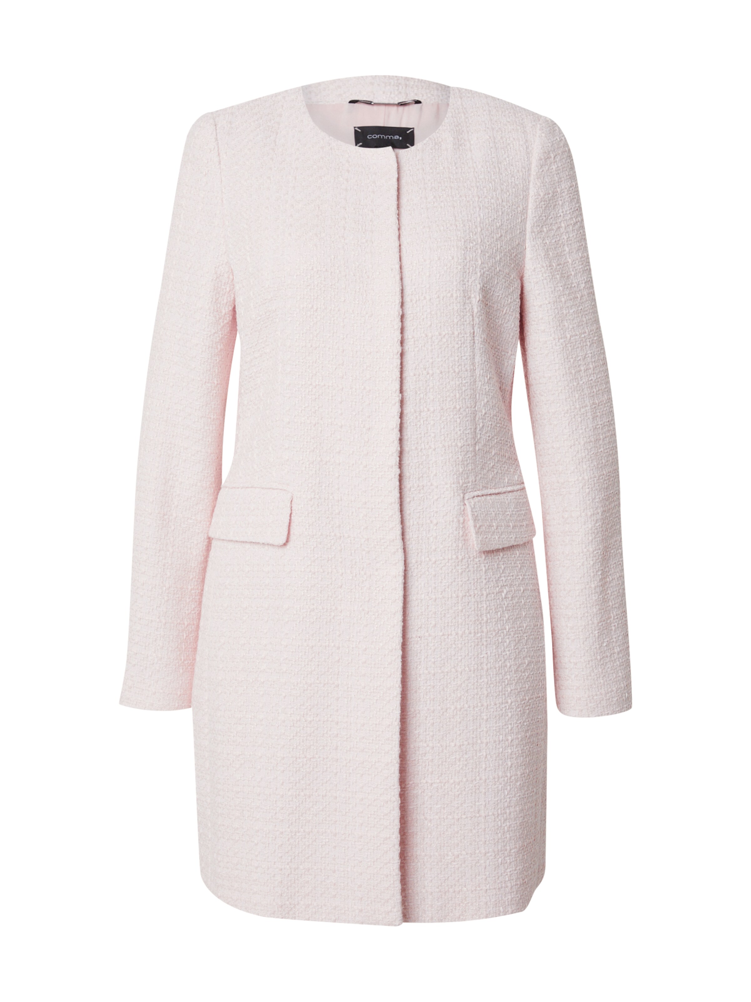 Palton de primăvară-toamnă de la COMMA pe roz: față