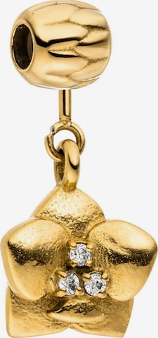 PURELEI Anhänger 'Orchid' in Gold: Vorderseite