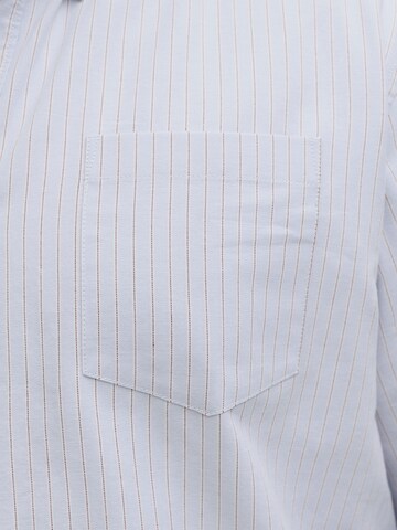 Jack & Jones Plus Regularny krój Koszula 'JORNORREBRO' w kolorze niebieski
