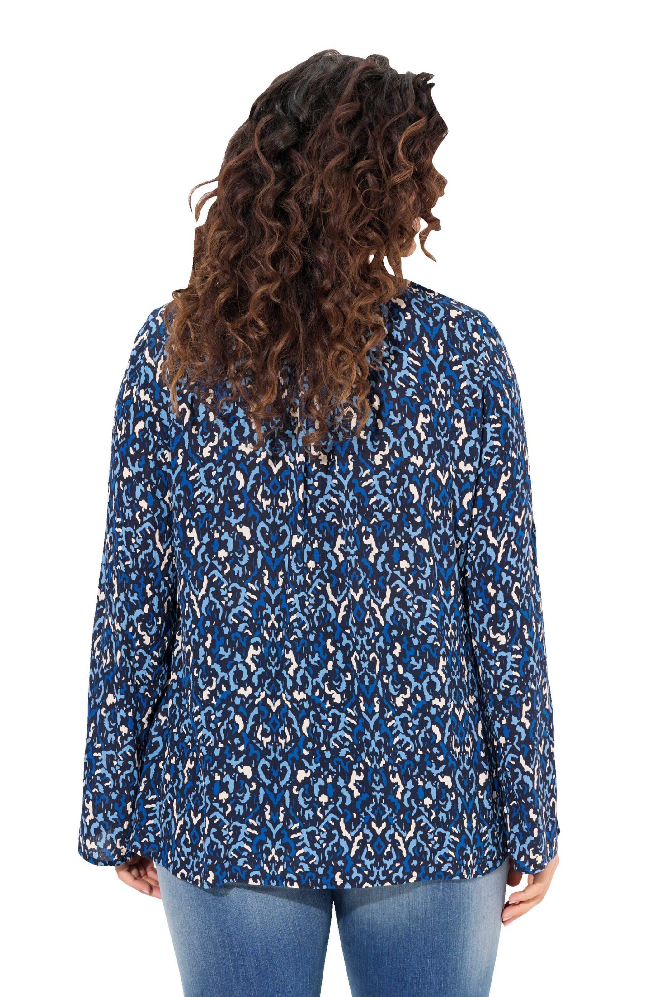 Ulla Popken Blouse in Blauw