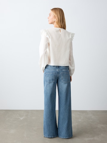 MANGO TEEN Blouse 'Luz' in Wit