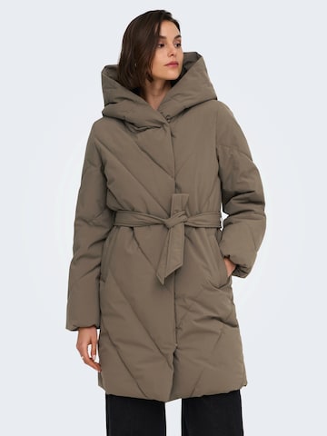 JDY Winterjas 'JDYVILLON' in Bruin