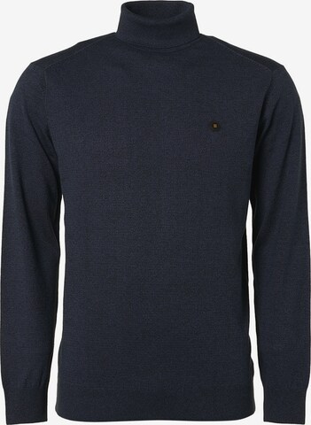 No Excess Sweater in Blue: front