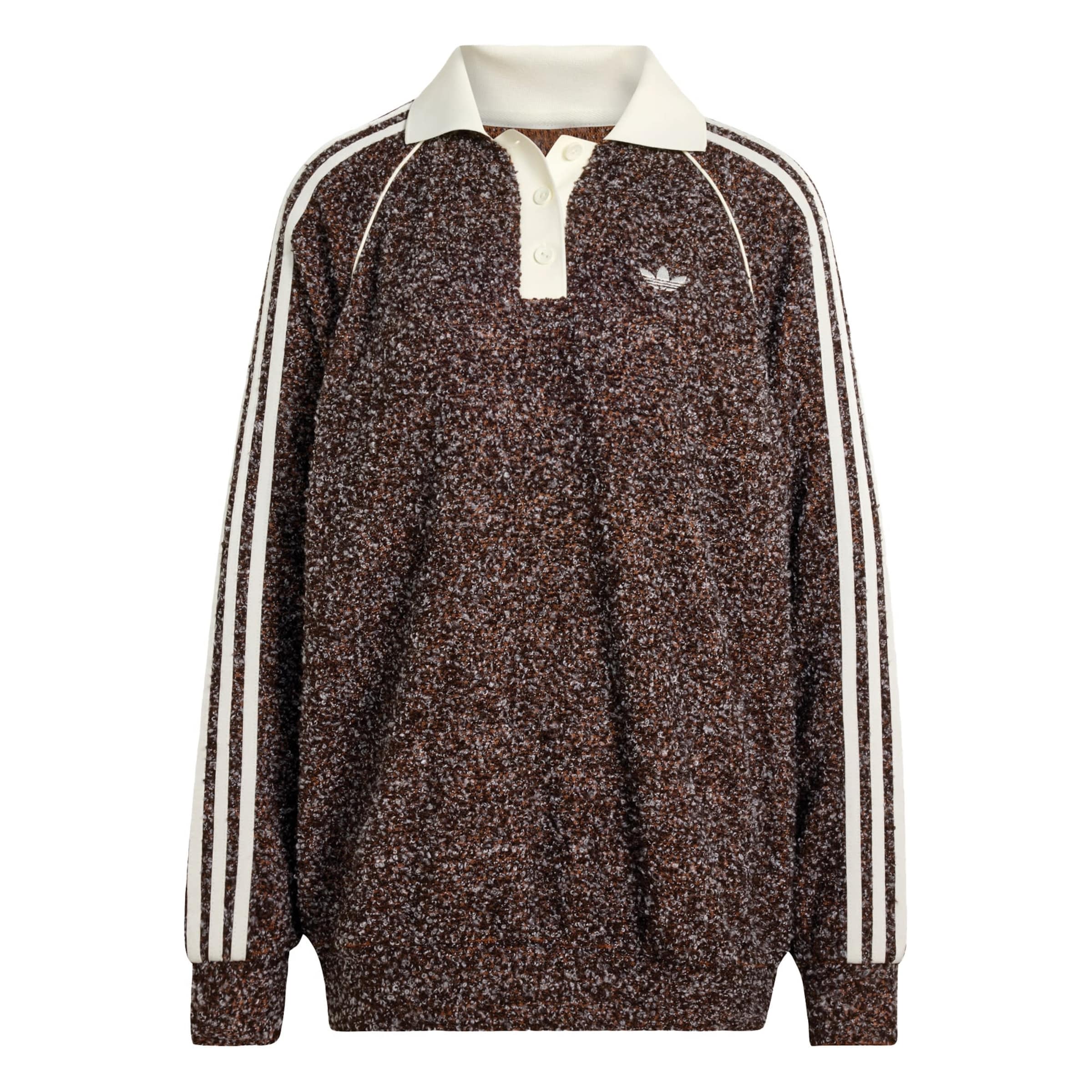 ADIDAS ORIGINALS Pullover i overstørrelse i brun: forside