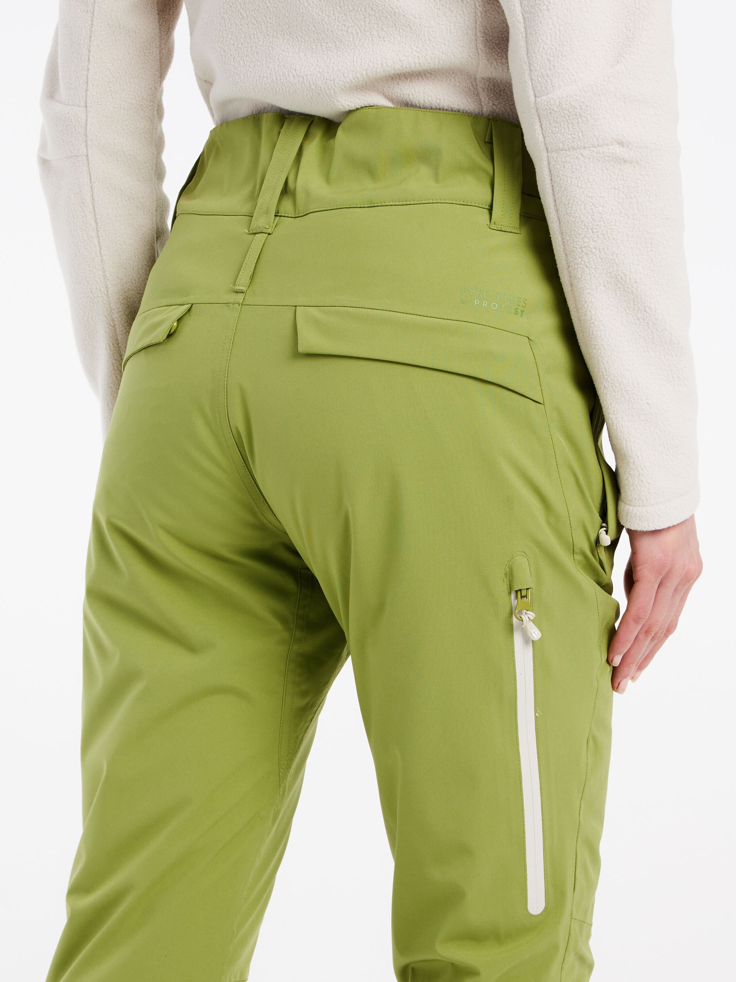 PROTEST Regular Workout Pants 'CARMACKS' in Green
