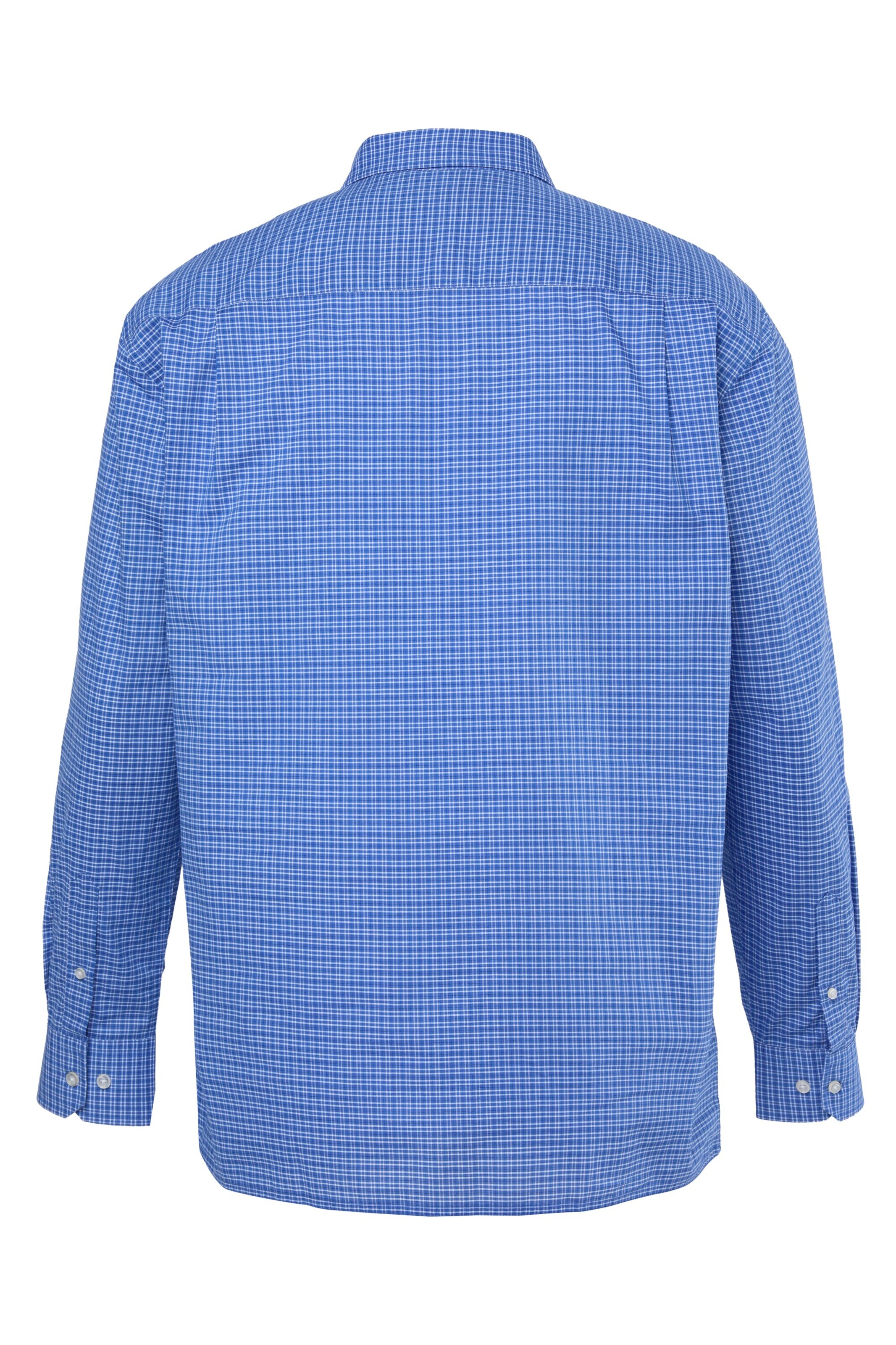 Men Plus Comfort Fit Hemd in Blau
