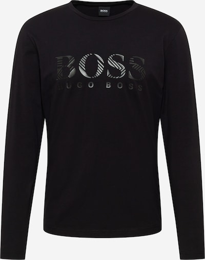 BOSS Green T-shirt 'Togn 2' i rökgrå / svart, Produktvy