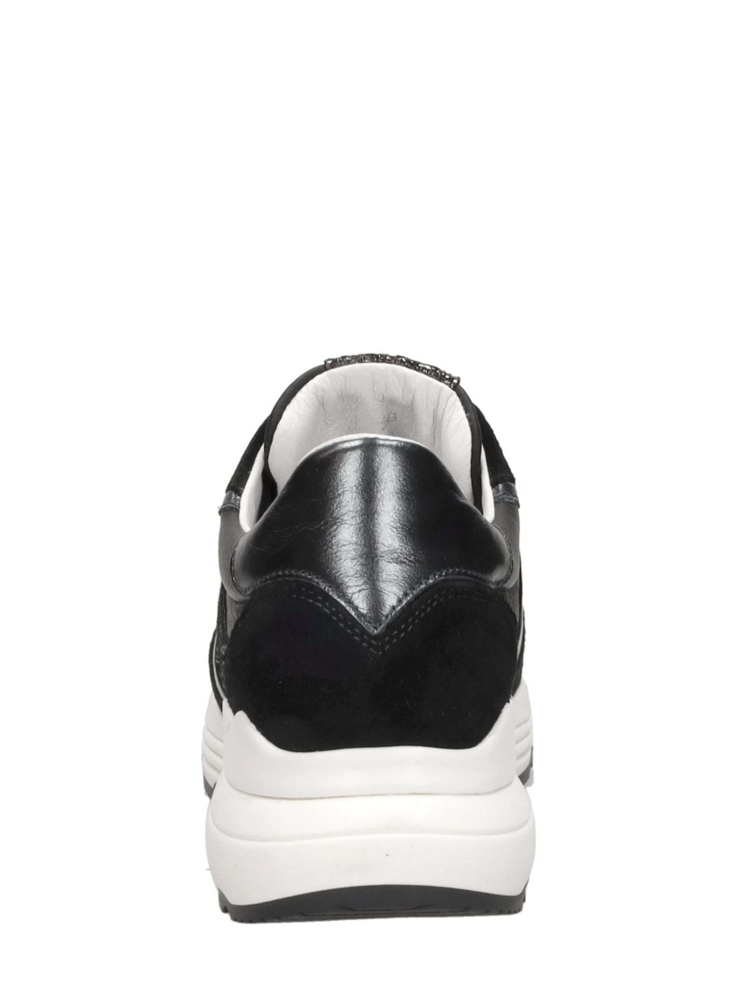 Red-Rag Platform trainers 'Laag' in Black