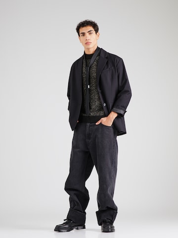 Pull-over 'JCOSpace' JACK & JONES en noir