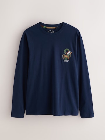 Next Pyjama lang in Blauw