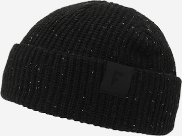 DAN FOX APPAREL Beanie 'Oscar' in Black: front