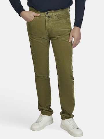PIERRE CARDIN Regular Jeans 'Lyon' in Groen: voorkant