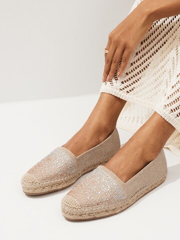 Espadrillas di Next in beige: frontale