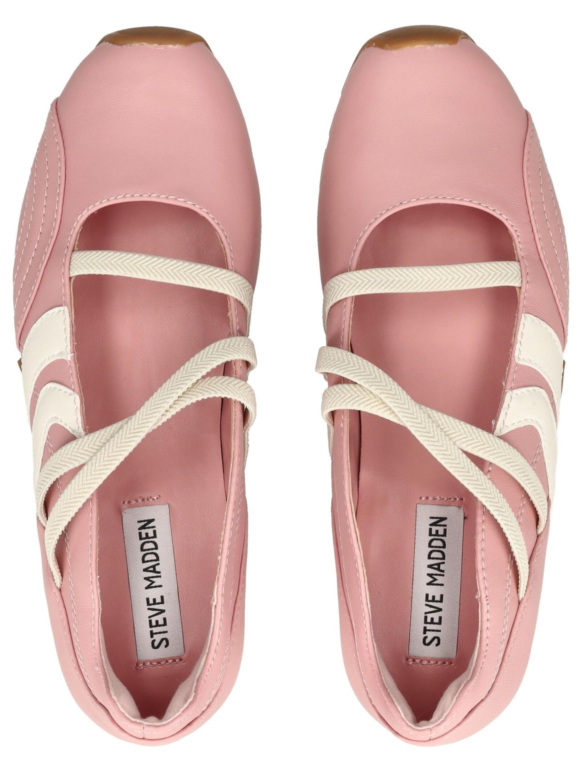 STEVE MADDEN Ballet Flats with Strap in Pink