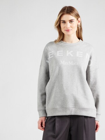Weekend Max Mara Sweatshirt 'LALLA' in Grijs: voorkant