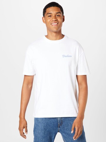 T-Shirt 'BORA' DENHAM en blanc : devant
