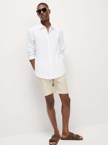 Marks & Spencer Shirt in Wit: voorkant