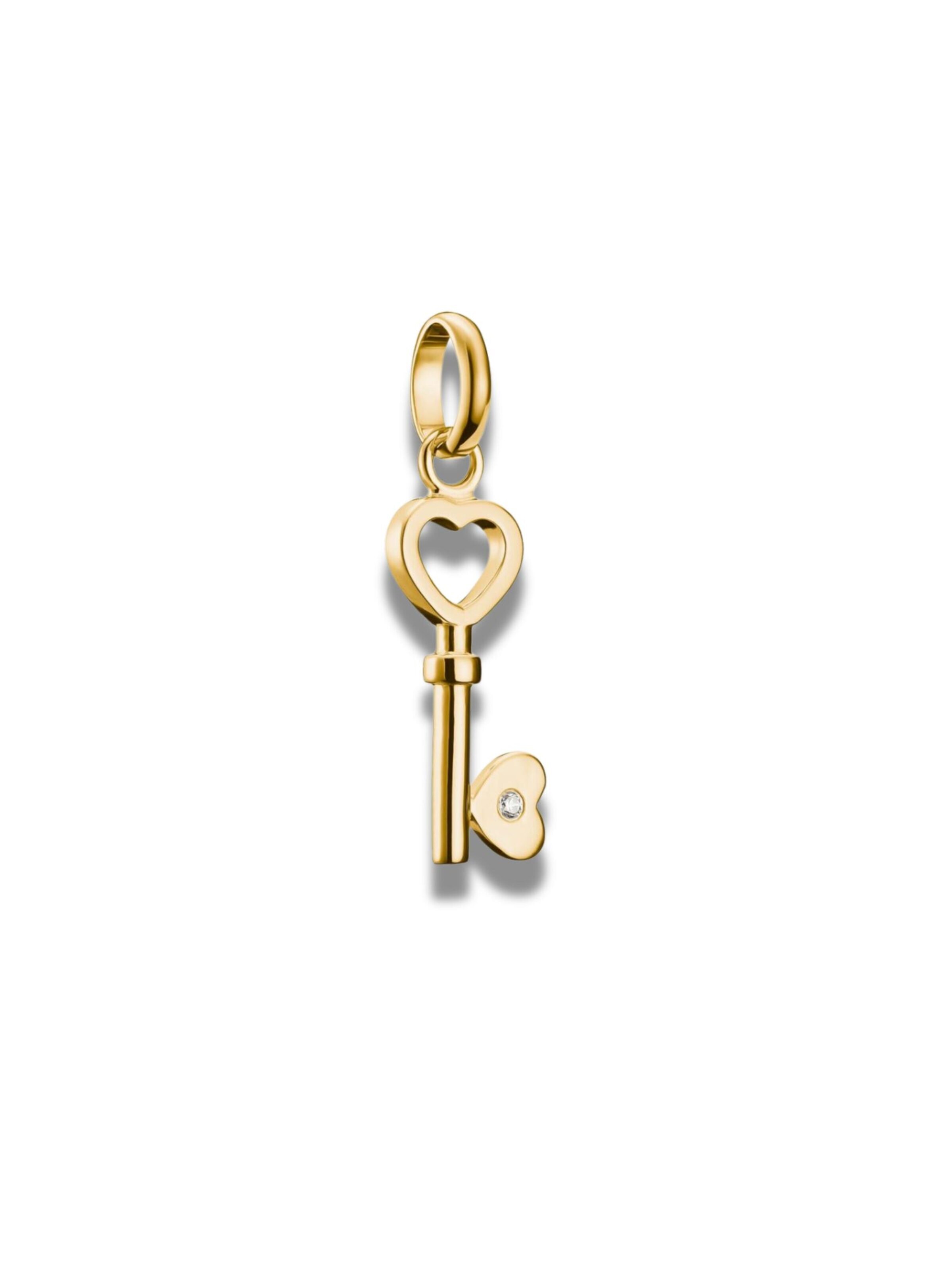 Pendentif Thomas Sabo en or : devant