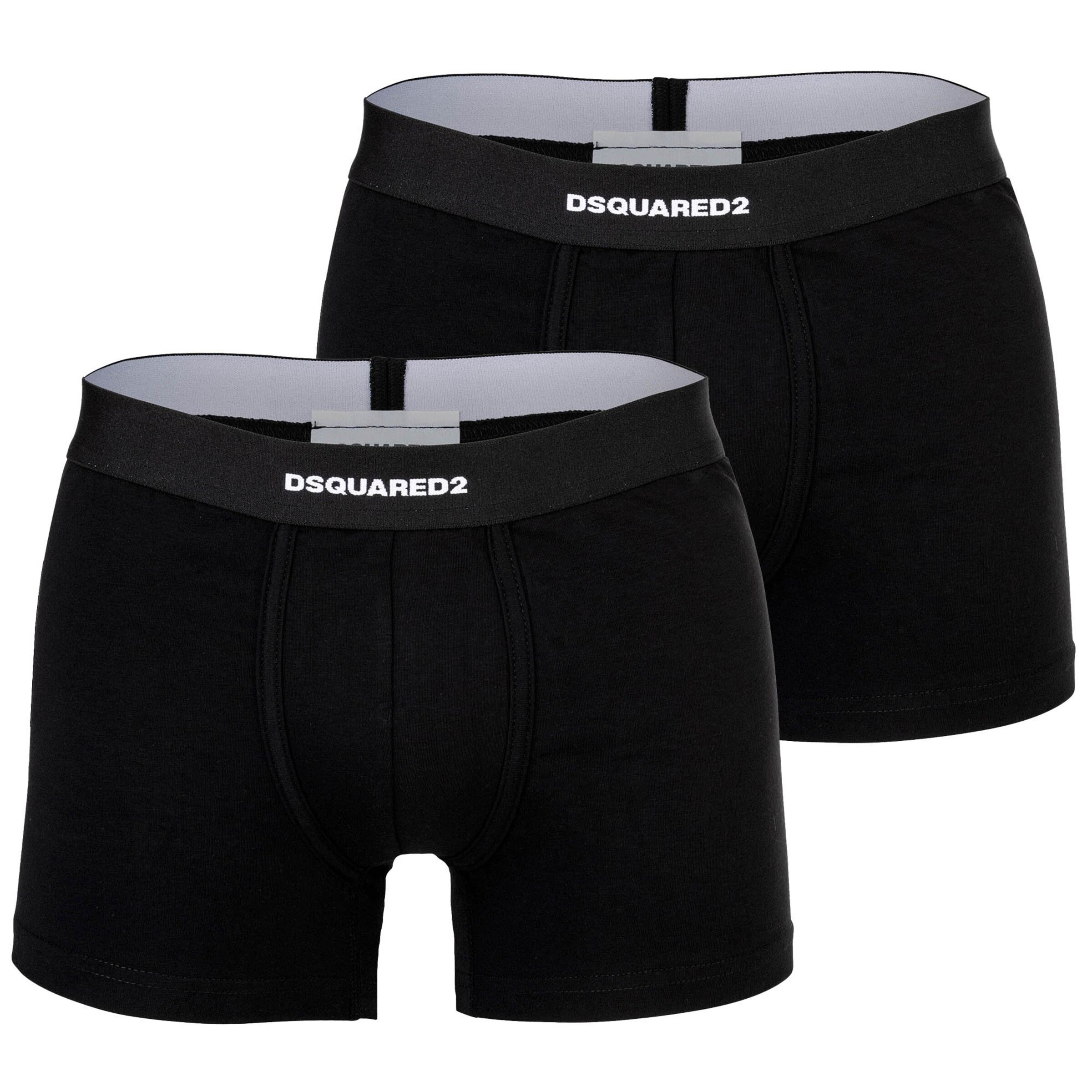 DSQUARED2 Boxerky – černá: přední strana