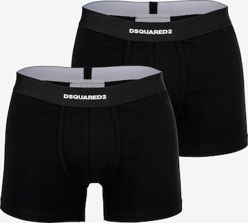 Boxer di DSQUARED2 in nero: frontale
