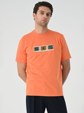 Tricou de la Antioch pe portocaliu