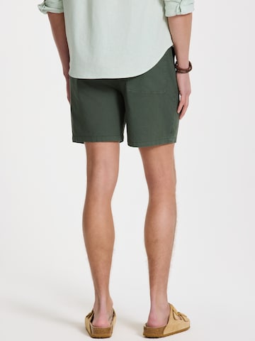 Shiwi Regular Broek 'Josh' in Groen