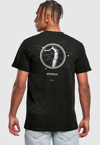 Mister Tee Shirt 'Man On The Moon' in Black: front