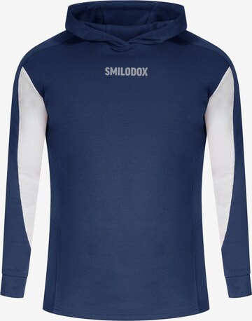 Smilodox Sweatshirt 'Maison' in Blue: front