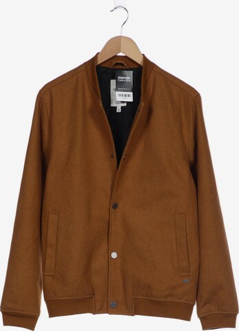 !Solid Jacket & Coat in M in Brown: front