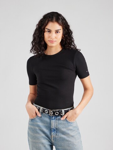 TOMMY HILFIGER Shirt in Black: front