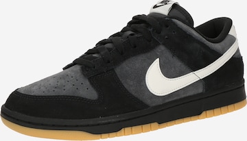 Sneaker low 'Dunk' de la Nike Sportswear pe negru: față