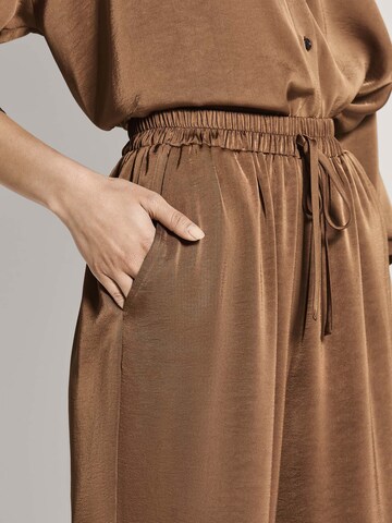 Loosefit Pantalon MADELEINE en marron