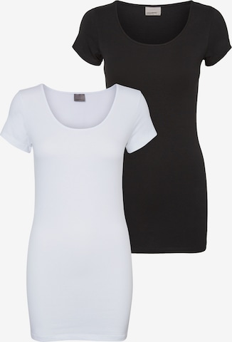 VERO MODA Shirt 'Maxi' in Black: front