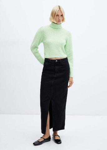 MANGO Sweater 'Pomme' in Green